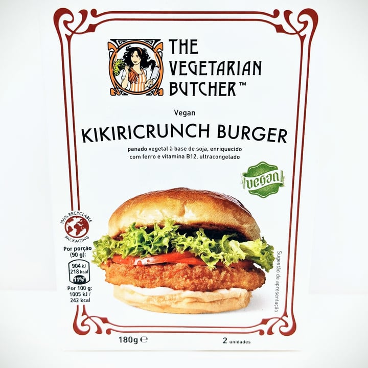 photo of The Vegetarian Butcher Kikiricrunch Burger shared by @mariadelia on  22 Mar 2022 - review