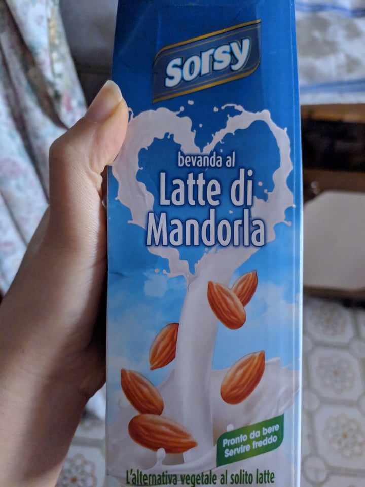 photo of sorsy Latte di mandorla shared by @cathvegan on  19 Feb 2020 - review