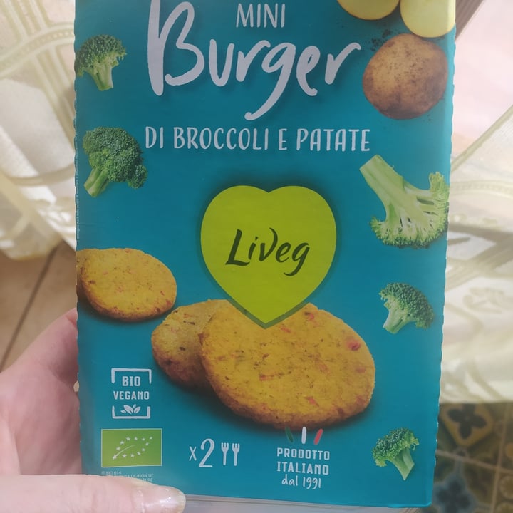 photo of Liveg Mini Burger di Broccoli E Patate shared by @alessandrag on  09 Apr 2022 - review