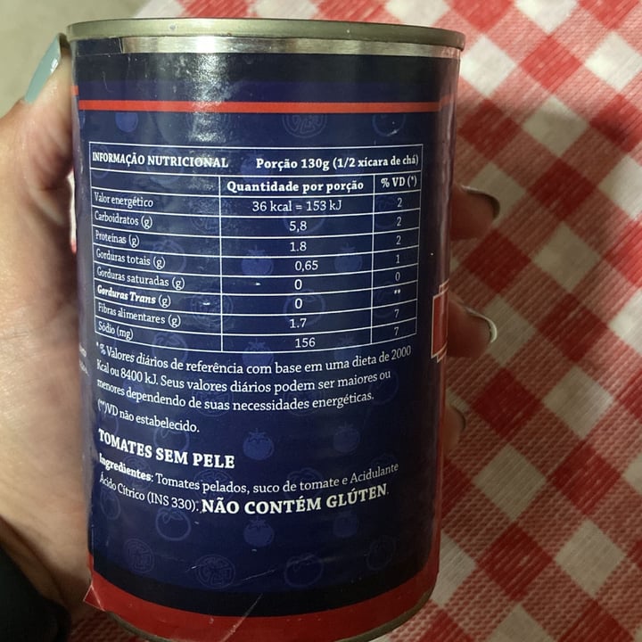 review photo of Paganini Tomate pelado shared by @izabelaalc on 02 May 2022 - review