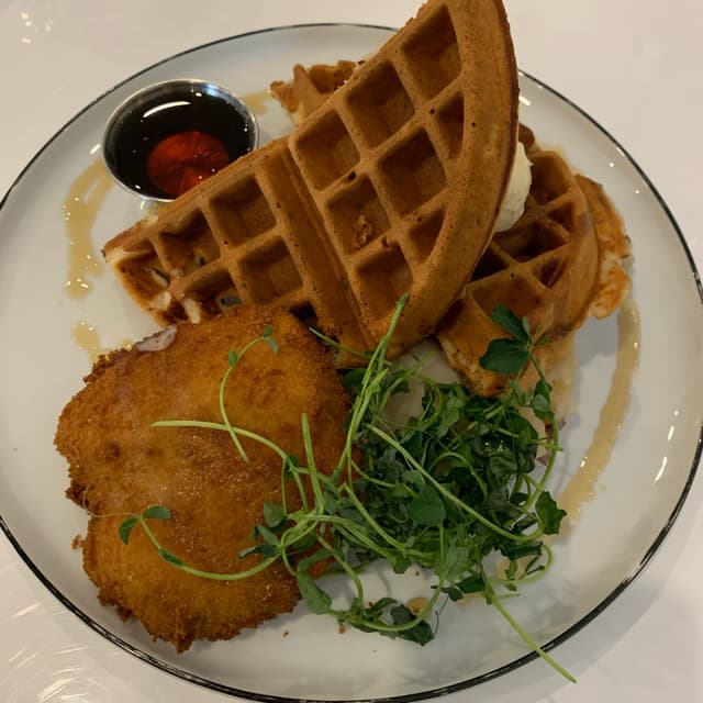 Photo of the dish “Seitan’s Waffles”