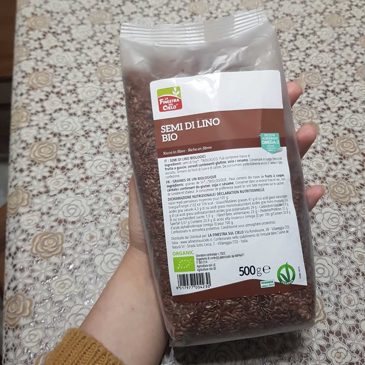 photo of La Finestra Sul Cielo Semi di Lino BIO shared by @domiarale on  15 Apr 2021 - review