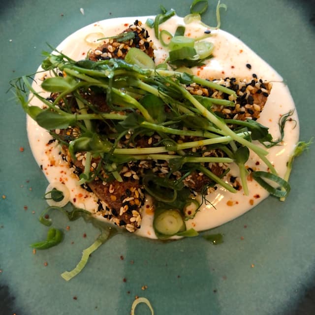「Tofu sesame」の料理の写真