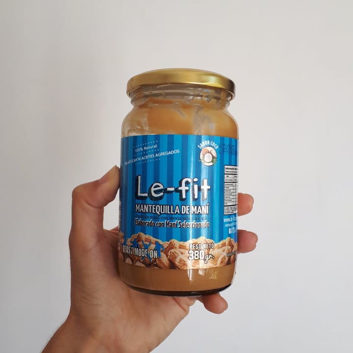 photo of Le-Fit Mantequilla De Maní con Coco shared by @aracelitamargo on  23 Feb 2022 - review