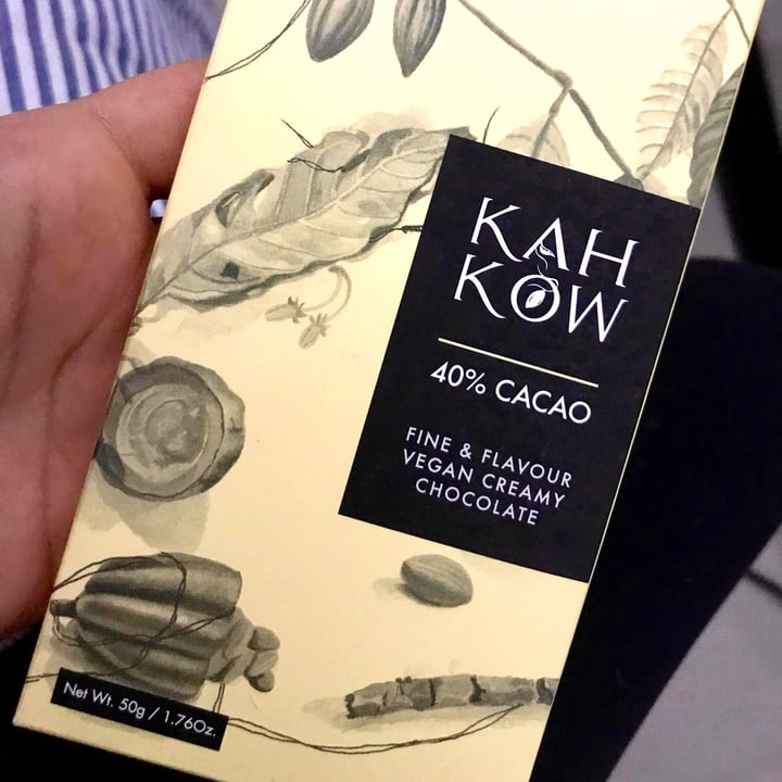review photo of Kahkow Vegan Creamy Chocolate shared by @alejaduquev on 23 Jul 2021 - review