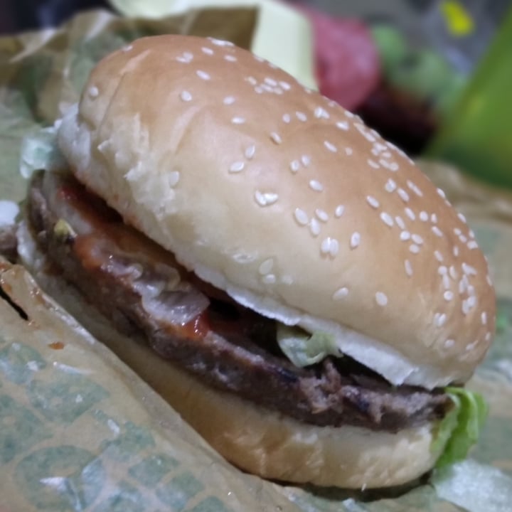 photo of Burger King Plant Based Whopper shared by @notcow on  05 Jul 2022 - review