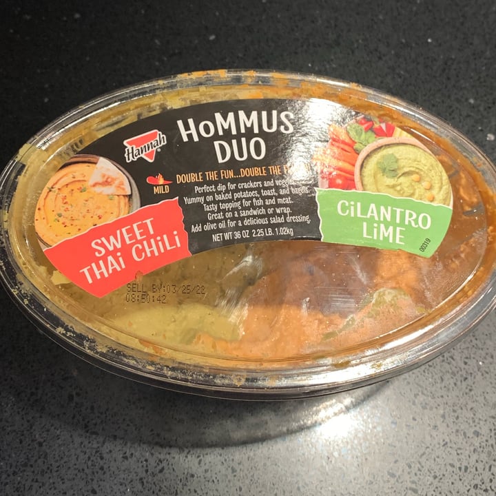 photo of Hannah Hommus duo shared by @marthagracemclean on  26 Jan 2022 - review