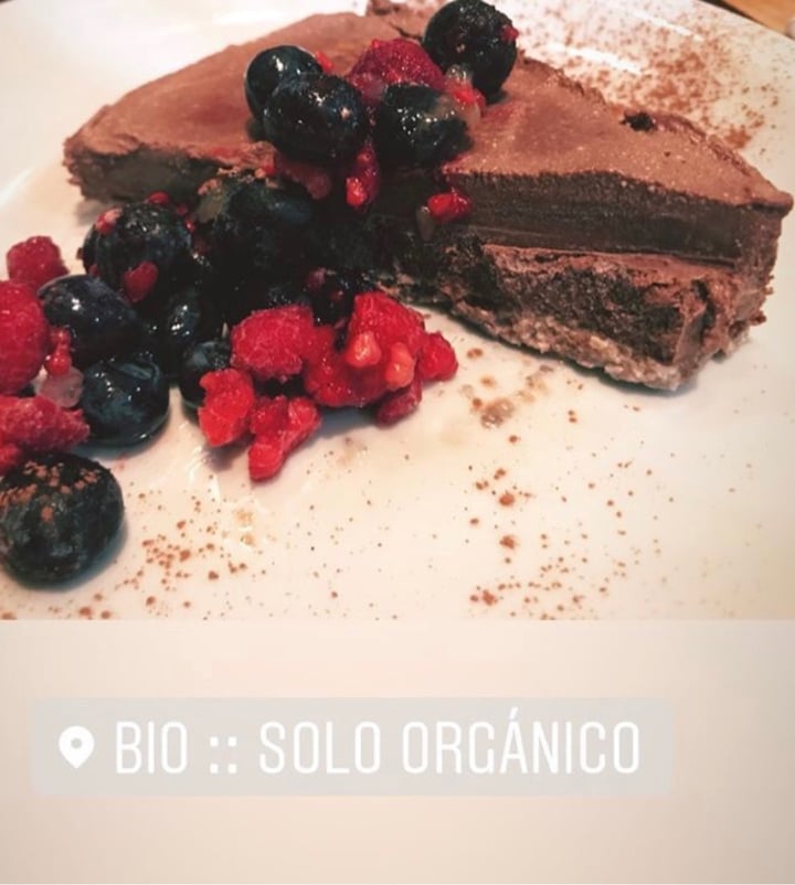 photo of Bio Solo Orgánico Torta raw de frutos rojos shared by @micaelacarnovale on  03 Sep 2020 - review