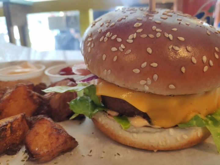 photo of Rainbow Cheeseburger shared by @sarahhornik on  05 Sep 2019 - review