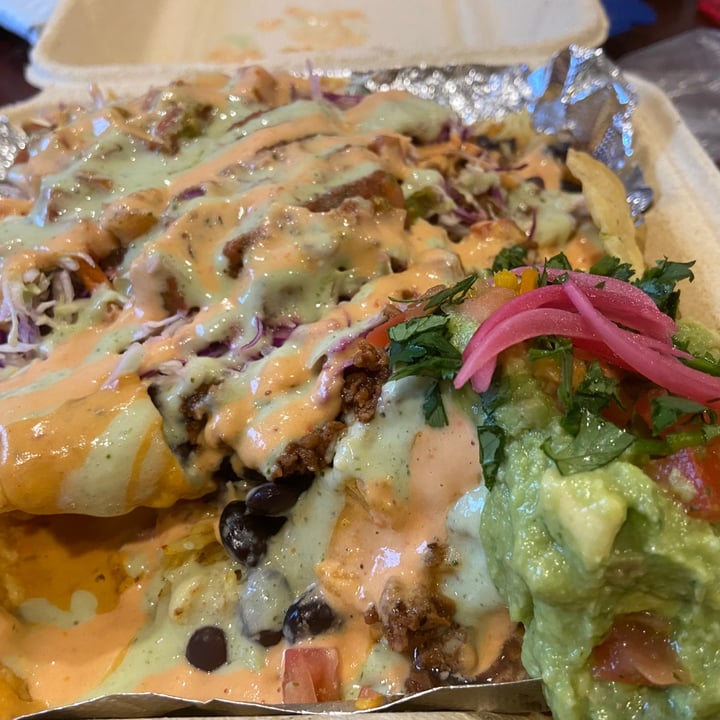 photo of Village Taco Nachos with “Beaf” (Mini) shared by @vfct on  21 Nov 2020 - review