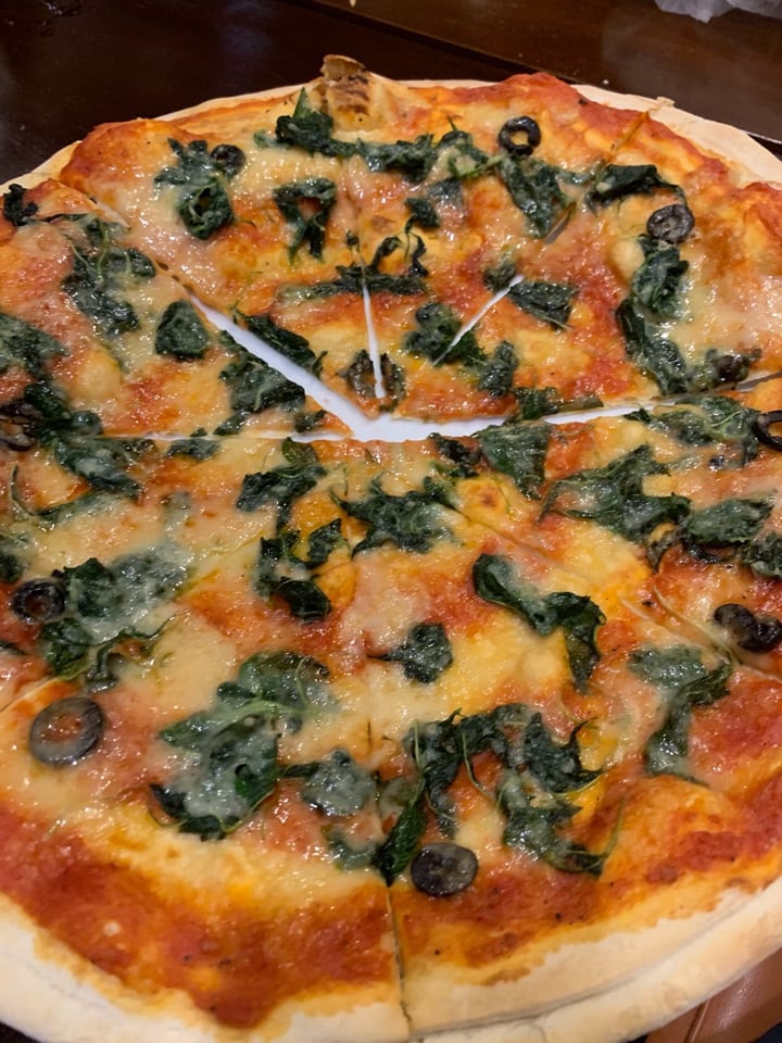 photo of EATALY Resto - Green Lake City Spinach Olive Pizza shared by @mercy on  29 Jul 2019 - review