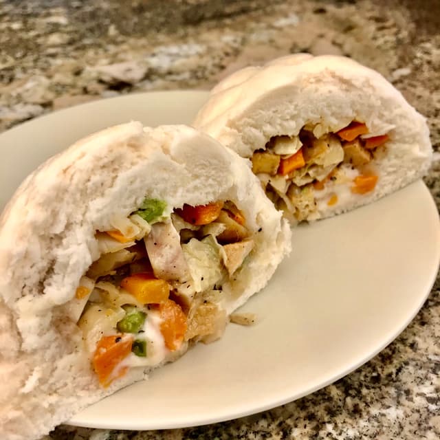 Photo of the dish “Steamed Bun (Bánh Bao)”