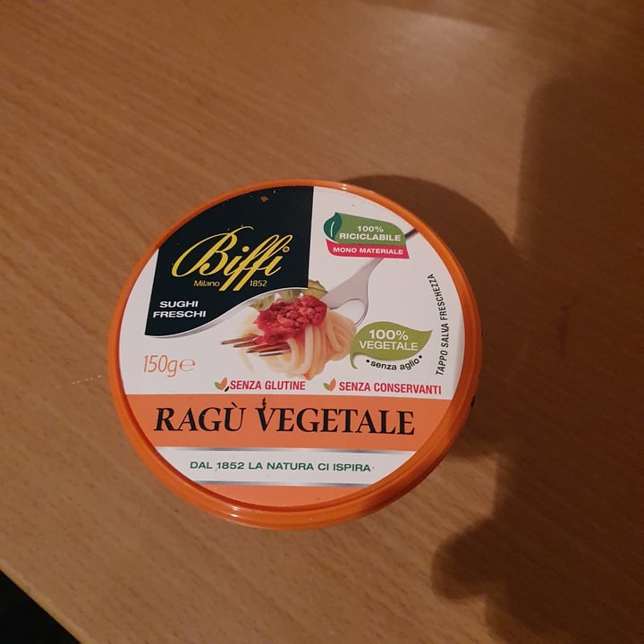 photo of Biffi Ragù Vegetale (in barattolo di plastica)  shared by @pette on  10 Apr 2021 - review