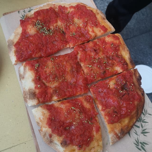 Photo of the dish “Pinsa Marinara”
