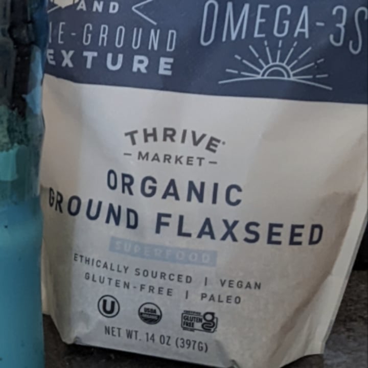 review photo of Thrive Market Organic Ground Flaxseeds shared by @mandelici0us on 30 Sep 2022 - review