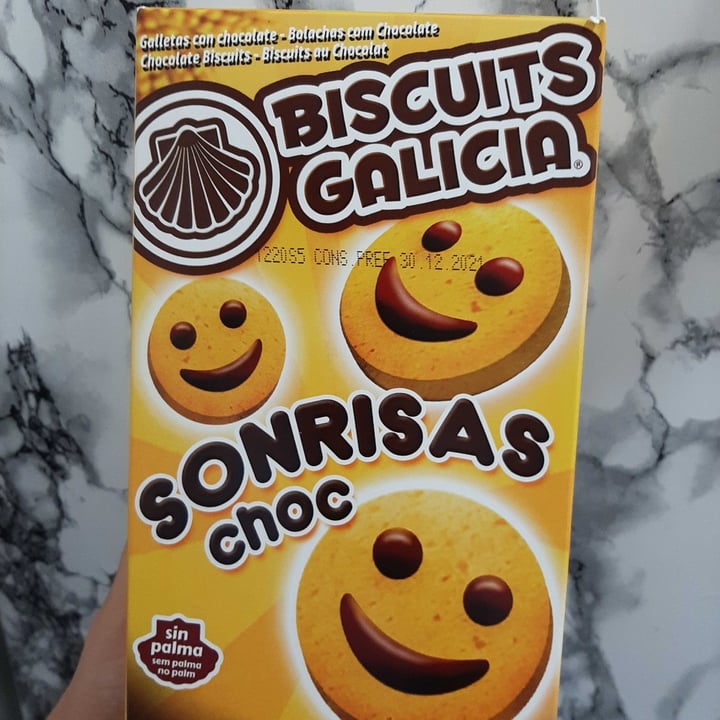 review photo of Biscuits Galicia Galletas Sonrisas con Chocolate shared by @estheroro on 25 Sep 2021 - review