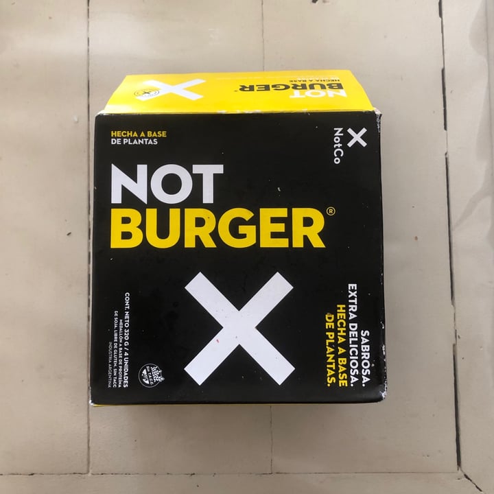 photo of NotCo Not Burger shared by @brendix on  14 Mar 2021 - review