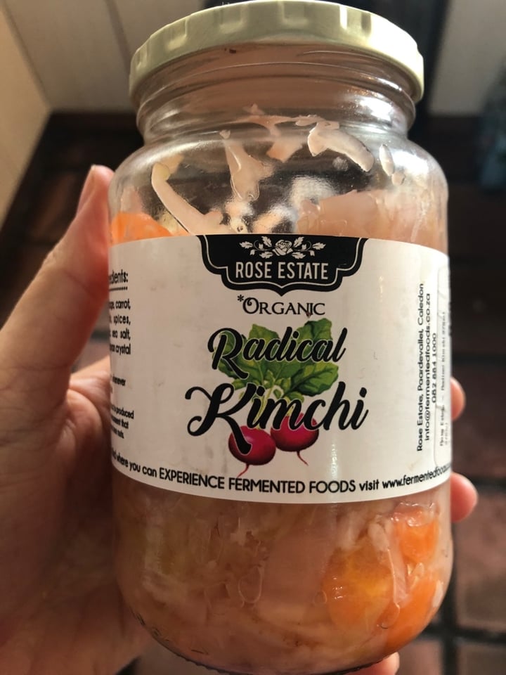 photo of Rose Estate Organic Radical Kimchi shared by @sophiefischerr on  06 Apr 2020 - review