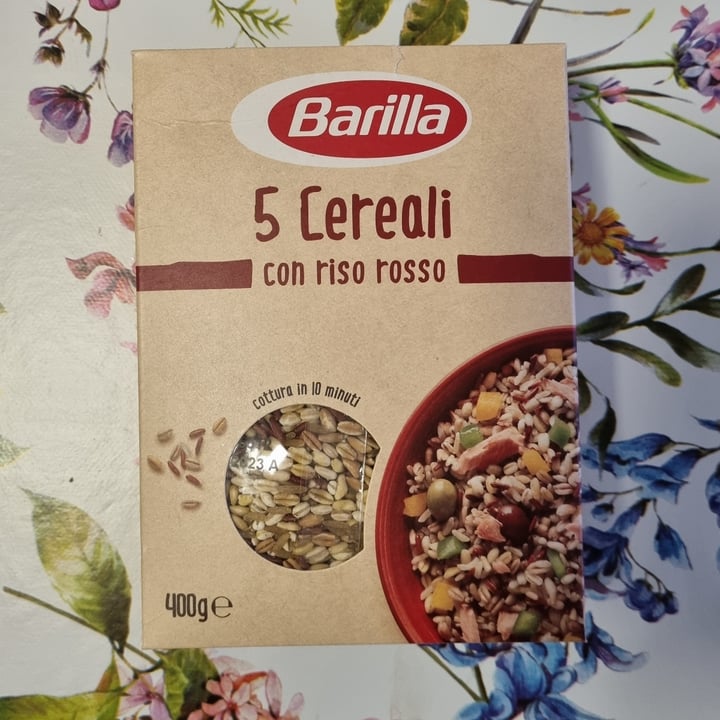 photo of Barilla 5 cereali con riso rosso shared by @marti93 on  04 Oct 2022 - review