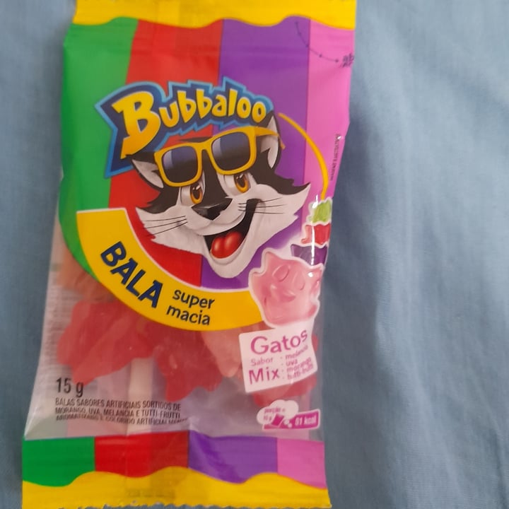 review photo of Bubbaloo bala super macia mix de sabores shared by @anyveggie on 27 Nov 2022 - review