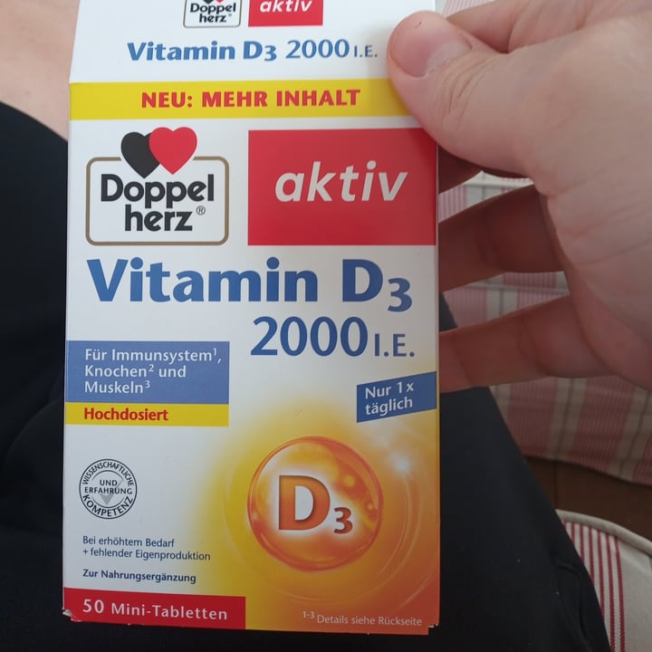 photo of Doppelherz Vitamin d3 shared by @jeremyk on  13 Apr 2022 - review