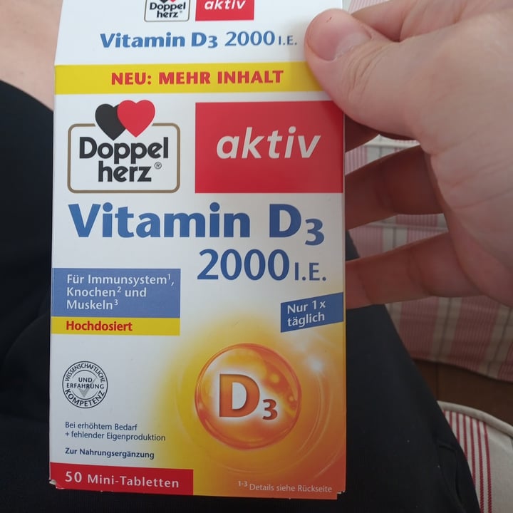 review photo of Doppelherz Vitamin d3 shared by @jeremyk on 13 Apr 2022 - review