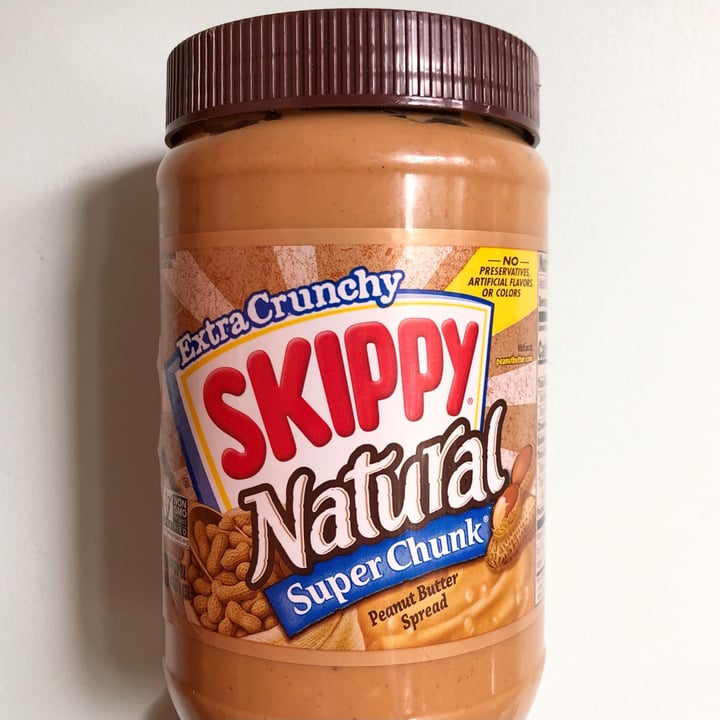 photo of Skippy Skippy natural super chunk shared by @oliviazg0 on  11 Oct 2021 - review