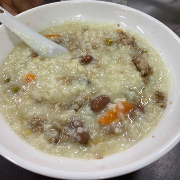 photo of Rice House Vegetarian Minced pork porridge shared by @opheeeliaaa on  23 Sep 2021 - review