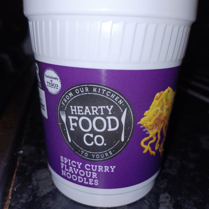 photo of  Hearty Food Co. Spicy curry noodles shared by @veganema on  23 Oct 2022 - review