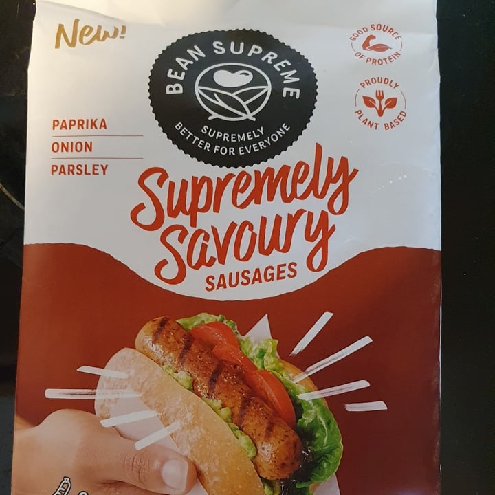 photo of Bean Supreme Supremely Savoury Sausages shared by @vanenaweb on  20 May 2022 - review