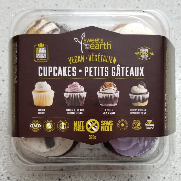 photo of Sweets from the Earth Smores Cupcake shared by @veganonvanisle on  13 Nov 2020 - review