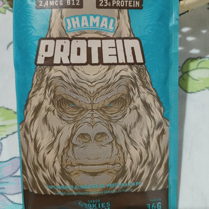 photo of Jhamal Proteína em pó sabor cookie shared by @lucasprimon on  09 May 2022 - review