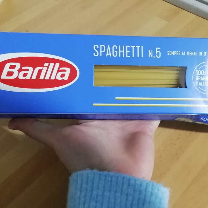 photo of Barilla Spaghetti n.5 shared by @alberelloblu on  08 Apr 2022 - review