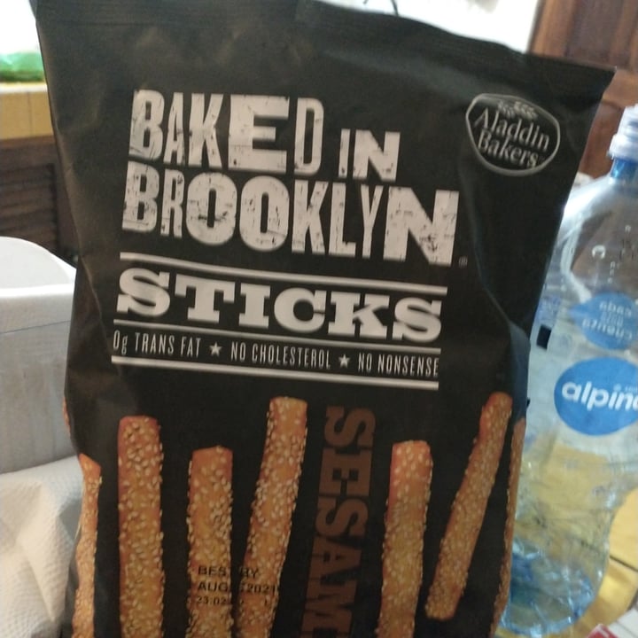 photo of Aladdin bakers Baked in brooklyn sticks shared by @veg4theanimals on  05 Feb 2021 - review