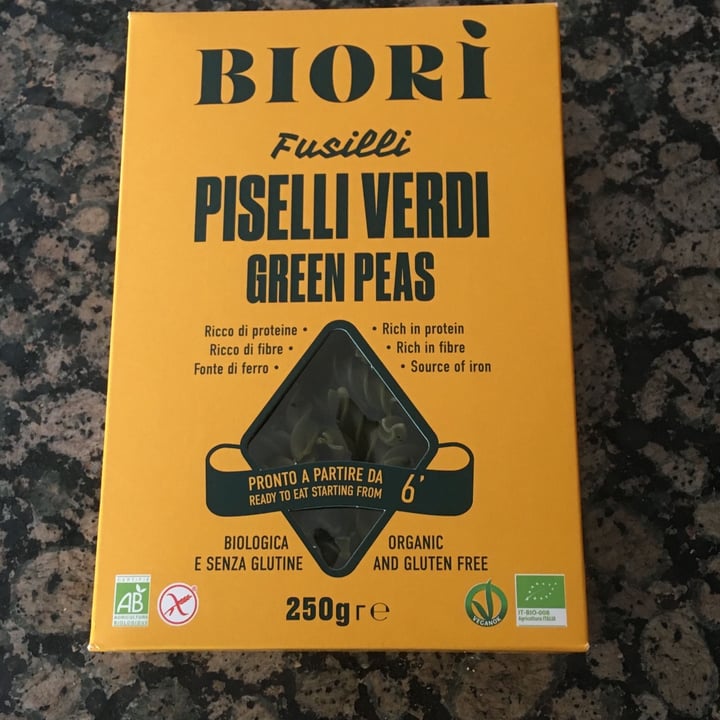 photo of Biori Fusilli di piselli shared by @grevegsnow on  21 Feb 2022 - review