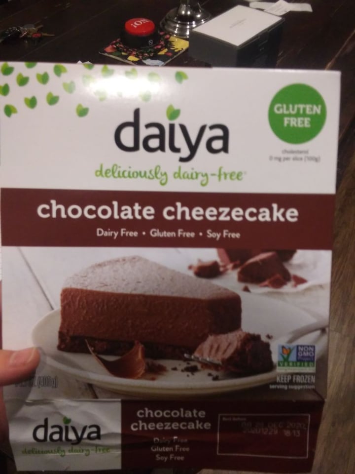 photo of Daiya Chocolate Cheezecake shared by @candytoxic on  10 Mar 2020 - review