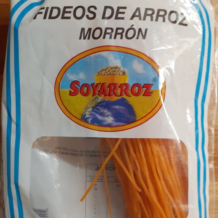 photo of Soyarroz Fideos De Arroz Con Morron shared by @julebellot on  16 Jan 2021 - review