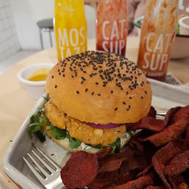 Photo of the dish “Hamburguesa Mascarita Sagrada”