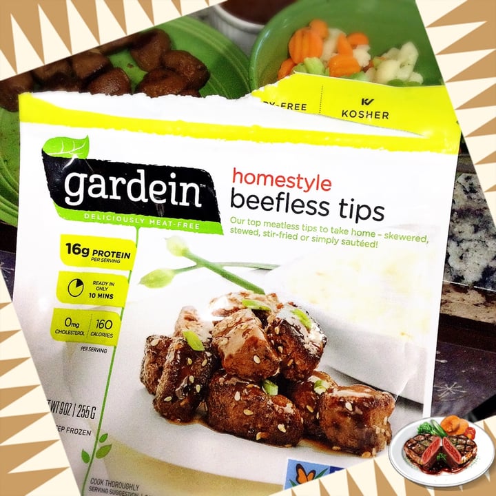 photo of Gardein Homestyle Beefless Tips shared by @mewinabubble on  23 Mar 2021 - review