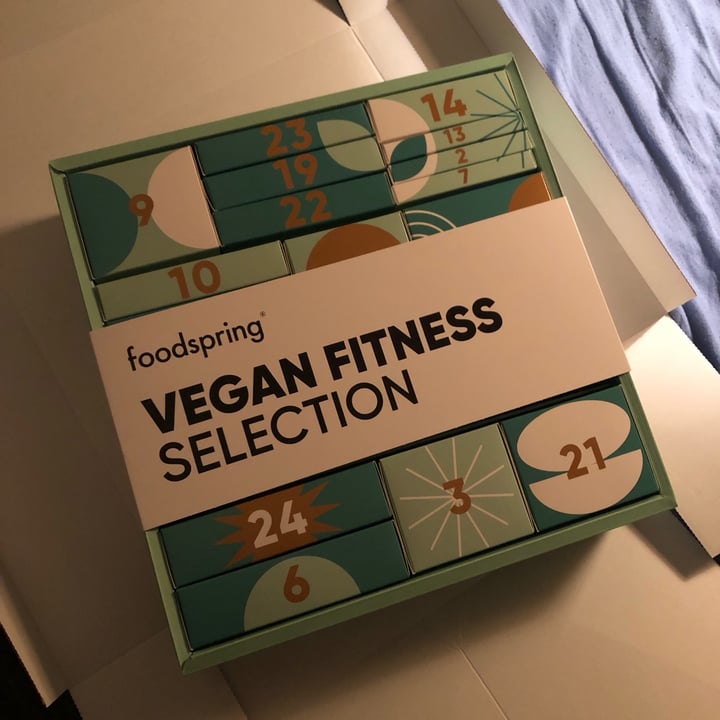 review photo of Foodspring Calendario dell'avvento | Vegan Fitness Selection shared by @alicemonzani on 03 Jan 2022 - review