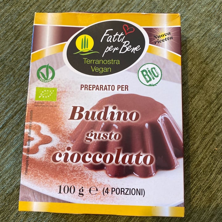 photo of Terranostra Vegan Budino al cioccolato shared by @sabrymammaveg on  25 Nov 2020 - review