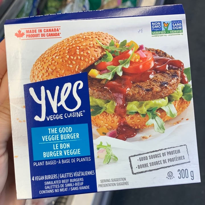 photo of Yves Veggie Cuisine The good veggie burger shared by @hrollo on  16 Jun 2021 - review
