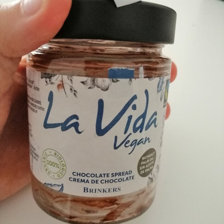 photo of La Vida Vegan Chocolate spread shared by @raquellogs1 on  22 Jul 2021 - review