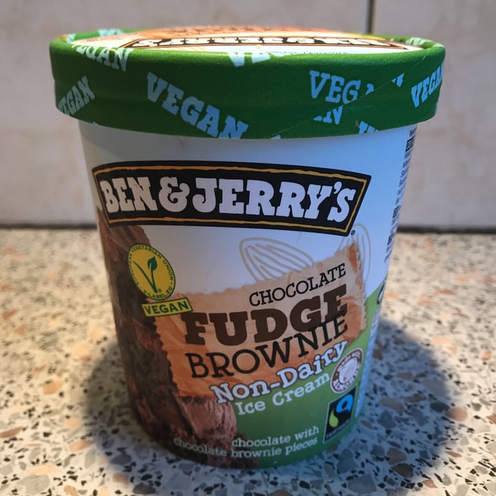 review photo of Ben & Jerry's Chocolate Fudge Brownie Non-Dairy Ice Cream shared by @tylergalster on 25 May 2019 - review