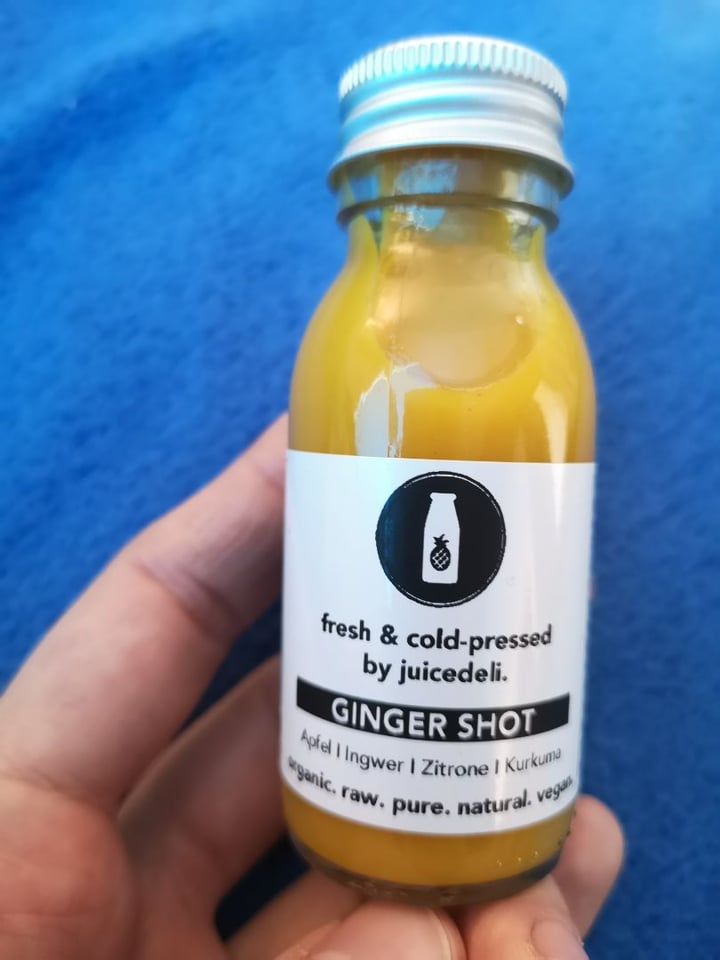 photo of Juicedeli Saftmanufaktur e.U. Ginger Shot shared by @mrveganvienna on  27 Feb 2020 - review