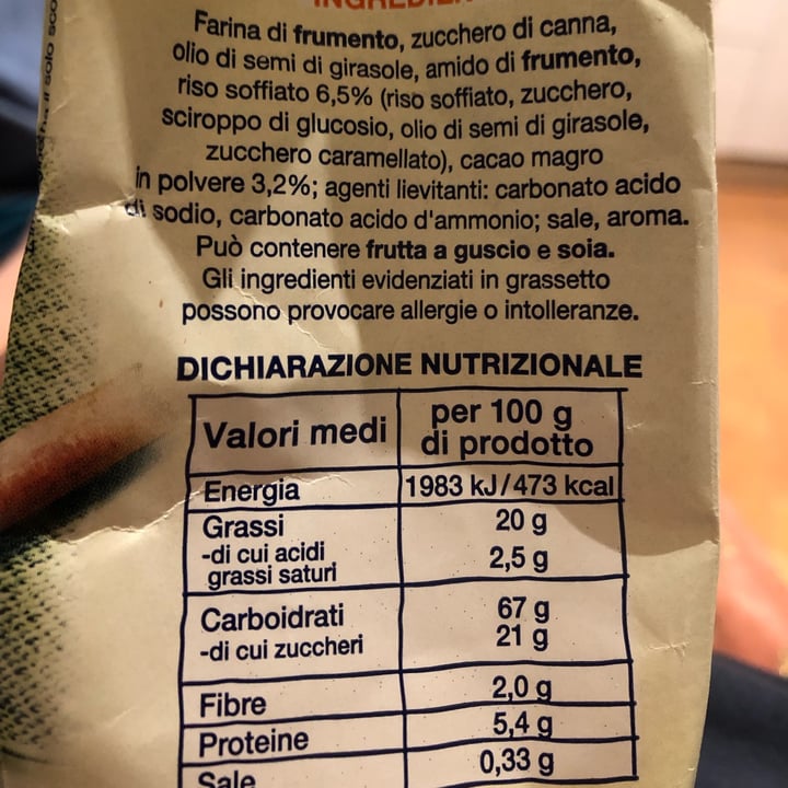 review photo of Pam & PANORAMA Frollini con riso croccante e cacao shared by @sissiii on 09 Mar 2022 - review