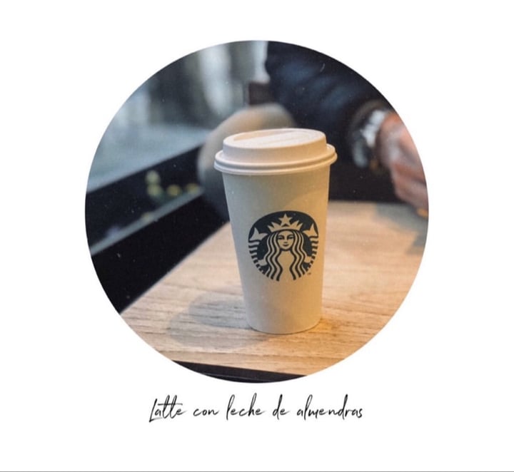 photo of Starbucks Almondmilk Caffe Latte shared by @martu-m on  16 Jan 2020 - review