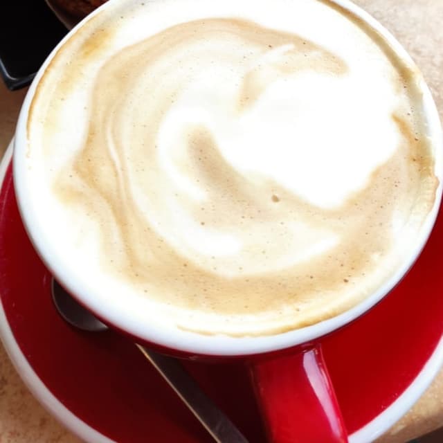 Photo of the dish “Cappuccino con latte di mandorla”
