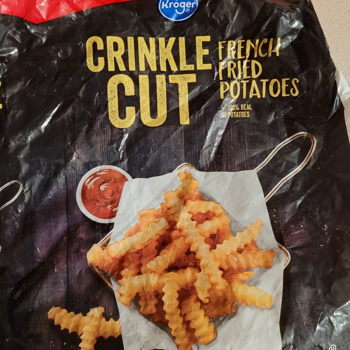 photo of Kroger Crinkle cut French fries extra crispy shared by @sarahsuzy on  01 Jun 2022 - review