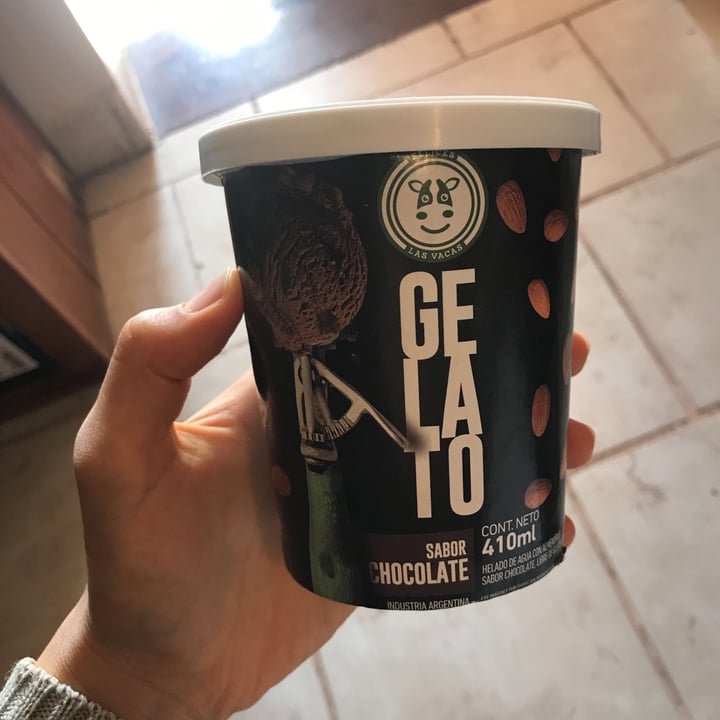 photo of Felices Las Vacas Helado de Agua sabor Chocolate shared by @cotigau on  14 Jul 2021 - review